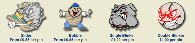 Softball Trading Pins